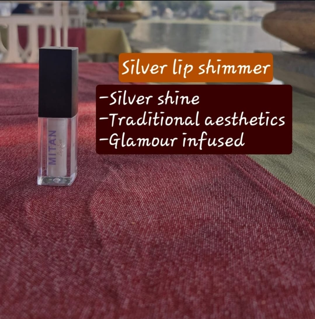 Silver Shimmer Lip Gloss